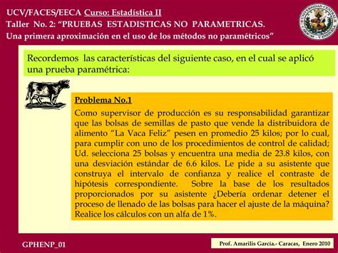 Guia 01 Pruebas No Parametricas PPT