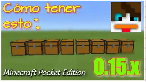 C Mo Separar Los Cofres En Minecraft Pocket Edition Youtube