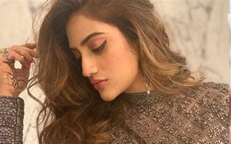 Nusrat Jahan Nails The Saree Look Yet Again See Pictures On Instagram