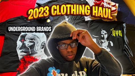 My Recent Pickups Underground Clothing Brands Youtube