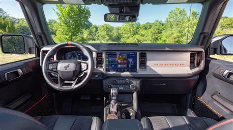 2022 Ford Bronco Raptor Interior