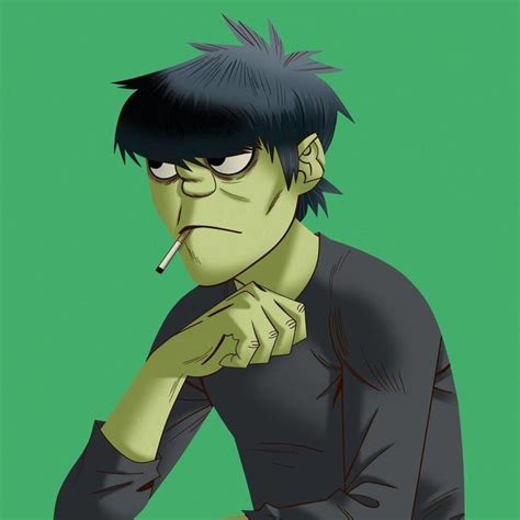 Murdoc Arte De Gorillaz Gorillaz Dibujos