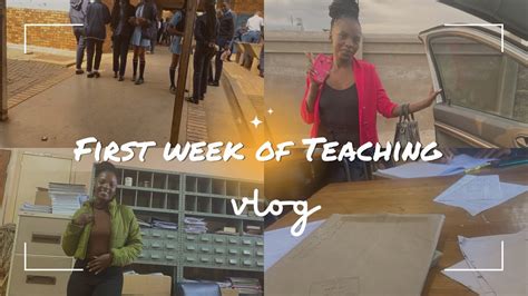 First Week Of Teaching Practical Teaching Vlog Youtube