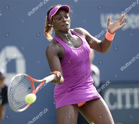 Sloane Stephens Us Hits Return Jamie Editorial Stock Photo Stock