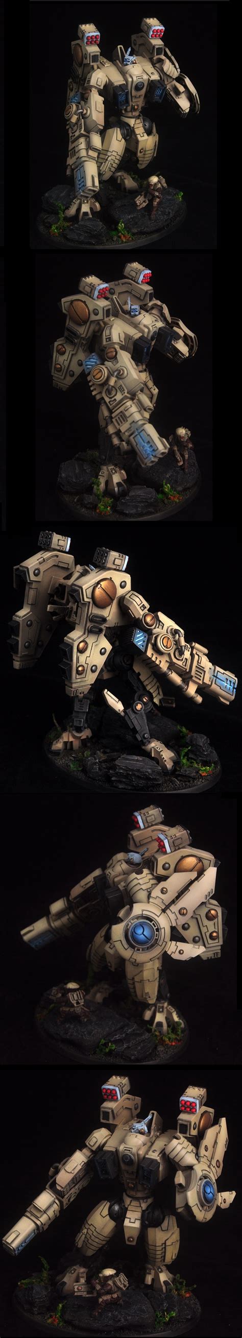 Coolminiornot Tau 104 Riptide Battlesuit By Zealotawei