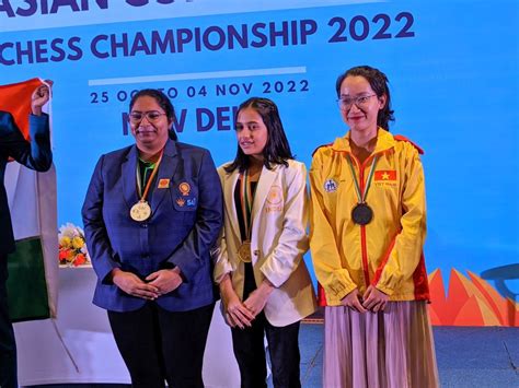 Divya Deshmukh Clinches Gold At Asian Continental Blitz Women 2022