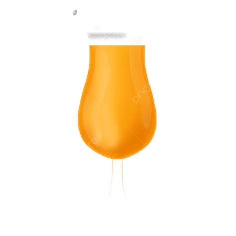 Un Vaso De Ilustración De Jugo De Naranja PNG Naranja Jugo Vaso PNG