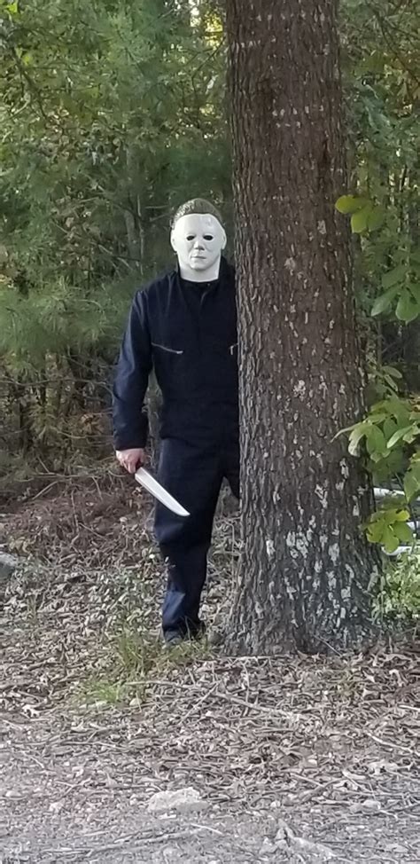 My Myers Costume For Tonights Halloween Party I Love It Shirtless