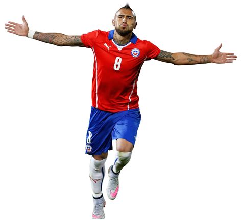 Arturo Vidal render | Chile | FootyRenders.com