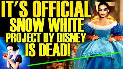 IT S OFFICIAL DISNEY CANCELLED SNOW WHITE PROJECT This Is Why Proof