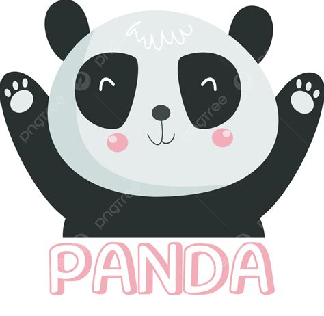 Cute Panda Logo PNG, Vector, PSD, and Clipart With Transparent ...