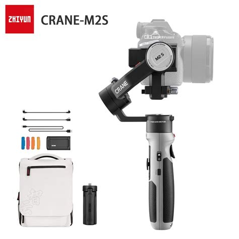 Zhiyun Crane M2S 3 Axis Gimbal Stabilizer For Mirrorless Camera Action