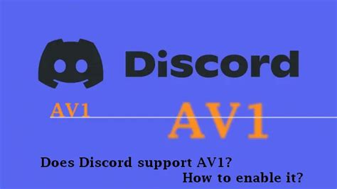 Does Discord Support Av How To Enable Discord Av Settings