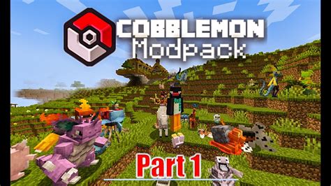 Cobblemon A New Journey Begins Minecraft Part 1 YouTube