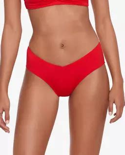 Damski czerwony dół od bikini Lauren by Ralph Lauren Moliera2