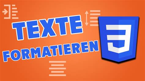 Texte mit CSS formatieren CSS Tutorial für Anfänger 12 Deutsch