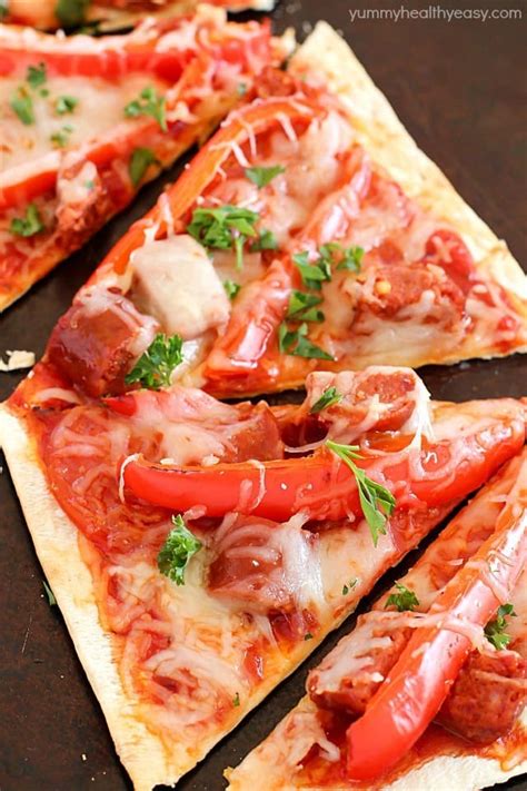 Copycat Olive Garden Pepperoni And Sausage Flatbread Pizza Yummy