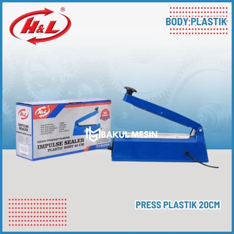 Jual H L Impulse Sealer Alat Press Plastik Impulse Sealer Plastic Body