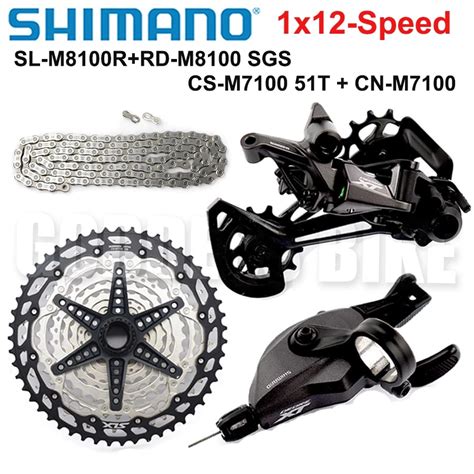 Shimano Deore Xt Slx Deore M M M Speed Groupset Mtb