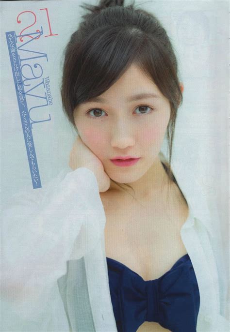 Watanabe Mayu 渡辺麻友 Mayuyu まゆゆ Team B Akb48 Idol Jpop 1