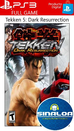 Tekken 5 Dark Resurrection Formato Digital Ps3