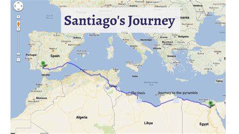 Santiago's Journey by on Prezi