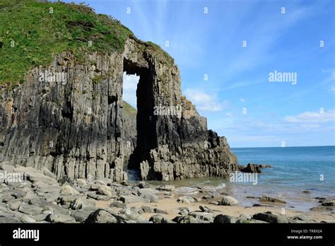 Church Doors Natural Limestone Arch Rock Formation Church Door Cove