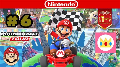 Mario Kart Tour 1st Anniversary Tour Peach Cup Youtube