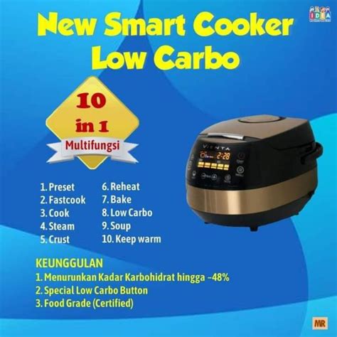 Jual New Smart Cooker Low Carbo Vienta Bisa Arisan Shopee Indonesia