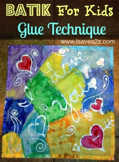 Batik for Kids Art Project - iSaveA2Z.com