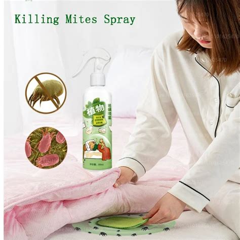 300ml Bed Bug And Dust Mite Control Spray Mites Removal Spray Sofa Indoor Killing Bed Bug Pillow