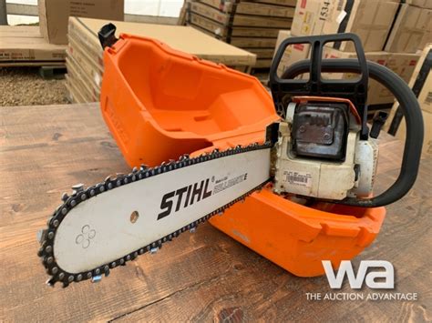 Stihl Ms250 Chainsaw And Case