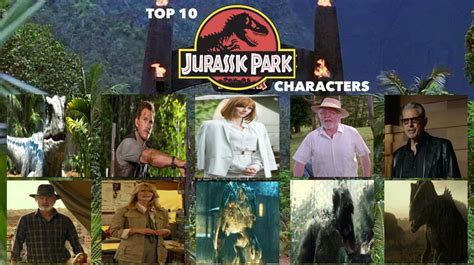 My Top 10 Jurassic Park Characters by Octopus1212 on DeviantArt