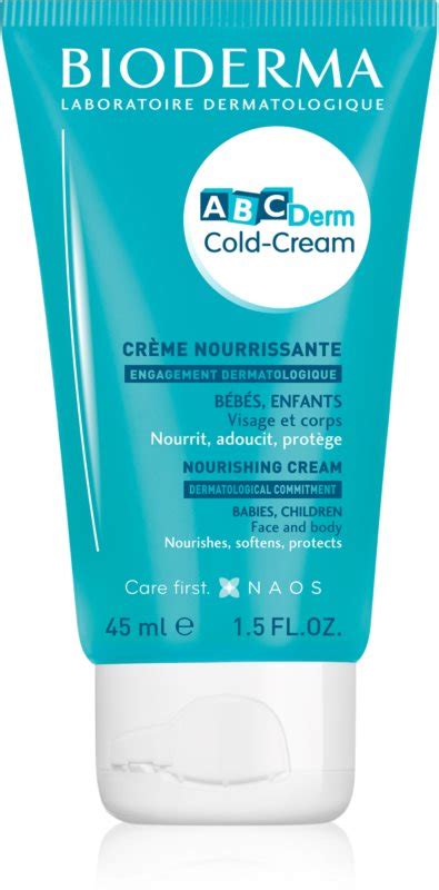 Bioderma Abc Derm Cold Cream Maitinamasis Veido Ir K No Kremas Vaikams