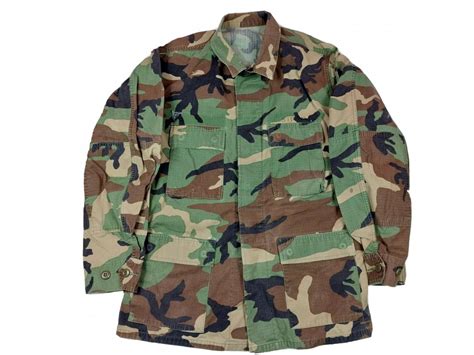 Blůza Us Woodland Ripstop Bdu Originál Army Surplus