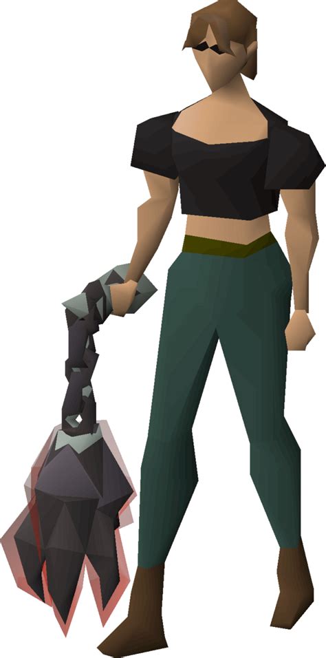 File Ursine Chainmace Equipped Female Png Osrs Wiki