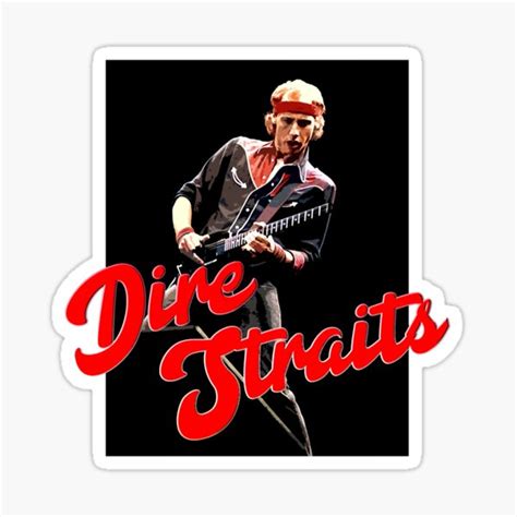 Dire Straits Sticker For Sale By ElizabellaCo Redbubble