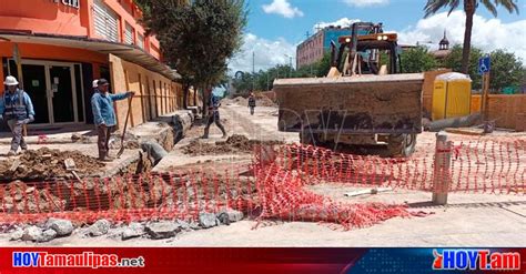 Hoy Tamaulipas Tamaulipas Obras De Drenaje En Centro De Reynosa