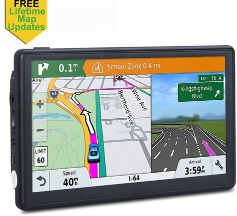 GPS Per Auto 5 Pollici 8 GB Sistema Di Navigazione Per Auto