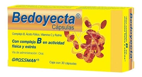 Bedoyecta Vitamina B Capsulas Con Unidades Env O Gratis