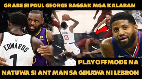 Di Makapaniwala Si Anthony Edwards Sa Ginawa Ni Lebron Ipinagkatiwala