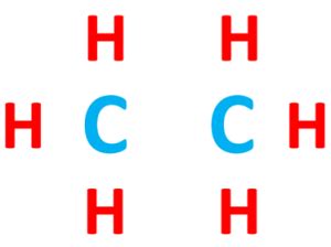 C2H6 lewis structure, molecular geometry, bond angle, hybridization