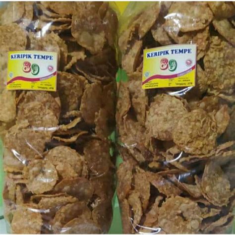 Jual Keripik Tempe Keripik Tempe Murni Keripik Camilan Snack Kemasan