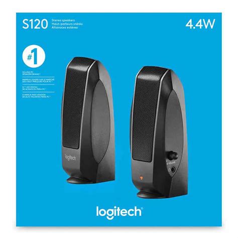 Logitech Speaker S120 Black Dove Computers