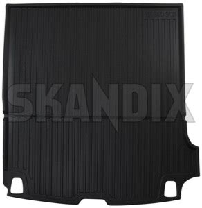 SKANDIX Shop Volvo Parts Trunk Mat Charcoal Solid Synthetic Material