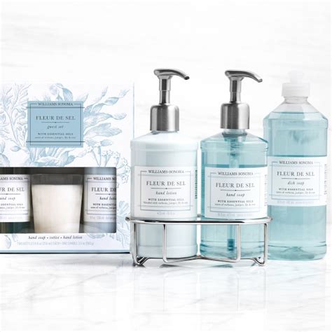 Williams Sonoma Fleur De Sel Collection Scented Soaps Lotions