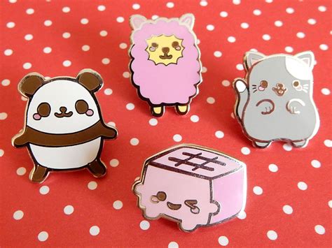 Tofu Cute Enamel Pins Review Super Cute Kawaii