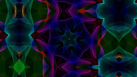 Abstracto Caleidoscopio Art Stico Colores Arte Digital Fractal