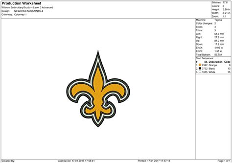 New Orleans Saints Machine Embroidery Designs And Svg Files