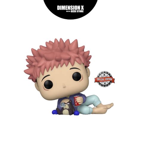 Funko Pop Yuji Itadori With Tsukamoto Doll Jujutsu Kaisen Dimension